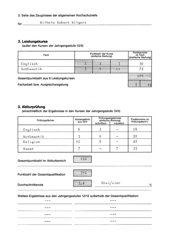 Abitur Seite 3 von 4