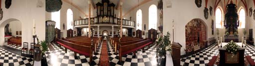 Friesenhagen, Altar in St. Sebastianus