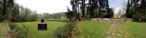 Schloss Crottorf, Metallplastiken