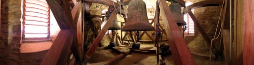 Friesenhagen, Glockenstuhl von St. Sebastianus