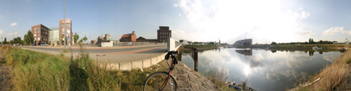 Duisburg, Holzhafen 'Five Boats'