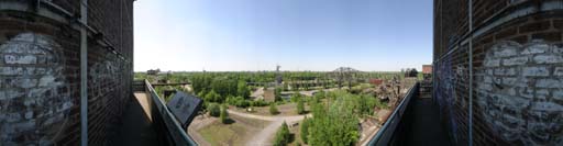 Duisburg, Landschaftspark Nord, Aussicht