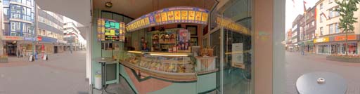 Duisburg, Eisdiele am Sonnenwall