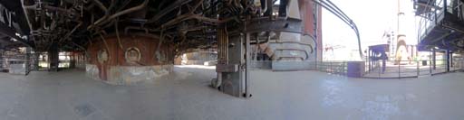 Duisburg, Landschaftspark Nord, Hochofen (unten)