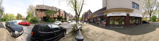 Duisburg, Keetmanstrasse, Ecke Othilienplatz